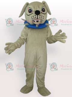 Big Dog with Collar Adult Mascot Costume  Big Dog with Collar Adult 