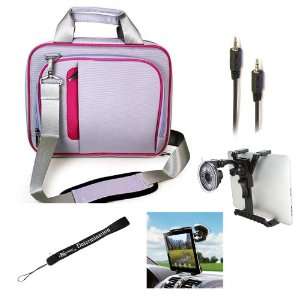  eBigValue PURPLE WITH MAGENTA Travel Smart Carrying Case 