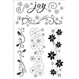  Joy Borders Clear Unmounted Rubber Stamp Set (CL101) Arts 