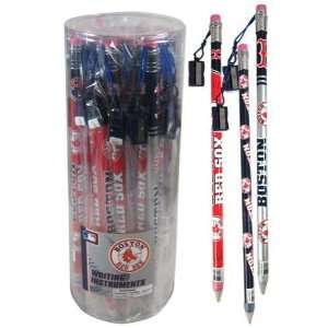    Mlb, Boston Red Sox Jumbo Pencil Case Pack 144