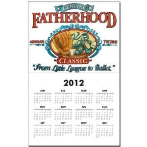 Calendar Print w Current Year Genuine Fatherhood Always There Fathers 