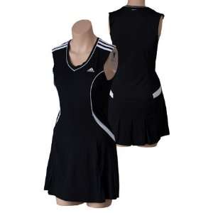  adidas Classic Basic Dress Womens   Black/White Extra 