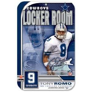  NFL Tony Romo Dallas Cowboys Sign