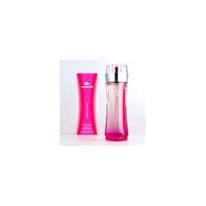  Lacoste Touch of Pink Womens EDT Spray, 3 OZ Beauty