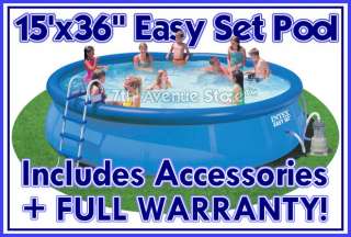 15 ft Easy Set above ground pool by Intex