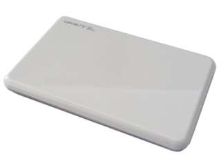   Ultra Slim Stylish External USB Pocket Hard Drive (White)   Retail