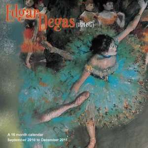  Edgar Degas 2011 Wall Calendar