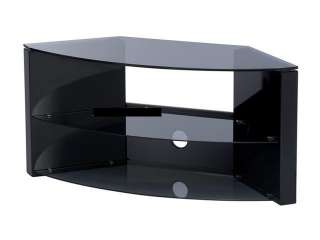 High Quality Corner TV Stand for Flat Panel TVs High Gloss Black 