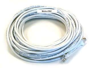 30FT CAT 6 550MHz UTP Ethernet Network Cable   White  