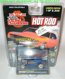 1932 32 FORD HIGHBOY COUPE HOT ROD MAGAZINE DIECAST  