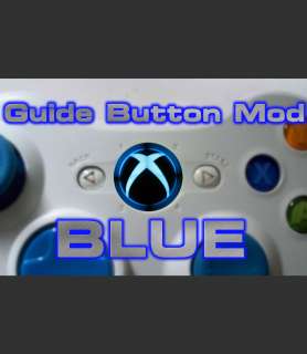 Xbox 360 Controller Guide Button / Dome LED Mod   Blue  