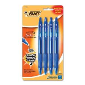   BIC Velocity Ballpoint Pen,Ink Color Blue   4 / Pack