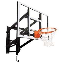 Goalsetter Wall Mount GS60 60 Glass Basketball Hoop  