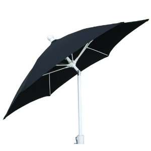   7HCRW BLK T 7.5 foot Market Umbrella,Black Tilt Patio, Lawn & Garden