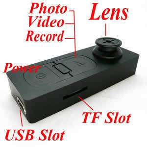 4GB Mini DV Spy Button Camera Hidden DVR Camcorder  