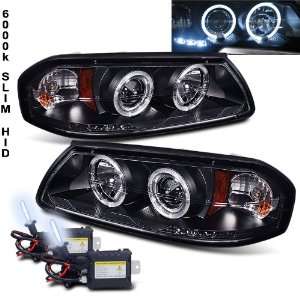   Kit+00 05 Chevy Impala Halo LED Projector Head Lights Lamp Automotive
