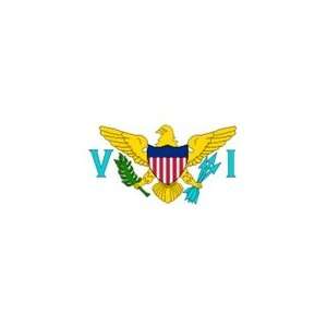  Virgin Islands Flag, 8 x 12, Endura Gloss