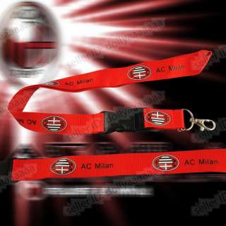 Football AC Milan Neck Strap Lanyard for Cell Phone ID  