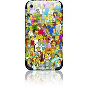   Skin for iPhone 3G/3GS   The Simpsons Cast Cell Phones & Accessories