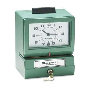  Acroprint® Model 125 Analog Manual Print Time Clock with 