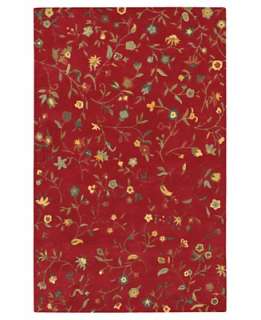 Karastan Rugs, Artworks 215 Colette Red   Florals   Rugss