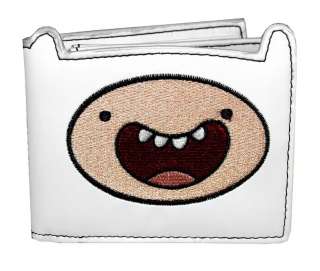 Adventure Time Finn Face Cartoon Bifold Wallet  