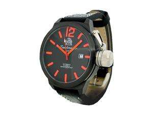     Tauchmeister T0179 XL Automatic Black Military Stealth Dive Watch