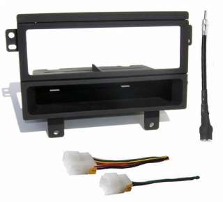   Install Mounting Trim Dash Din Kit + Wire Harness & Antenna Adapter