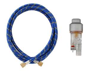 flexible 6 braided air hose for connecting airbrushes to air sources 