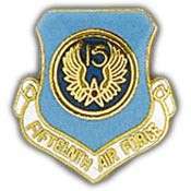 US 15TH AIR FORCE MILITARY PIN * NEW * P15962  