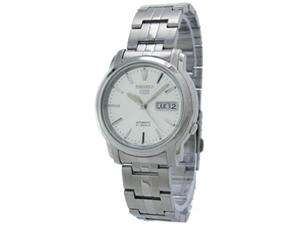 Seiko Mens 5 Automatic SNKK65K Silver Stainless Steel Automatic Watch 