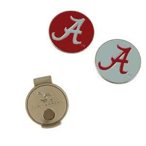  Alabama Crimson Tide NCAA Hat Clip & Ball Marker Sports 