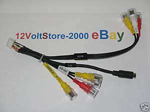 Alpine IVA W505, IVAW505, IVA505 RCA Plug Harness Cable  