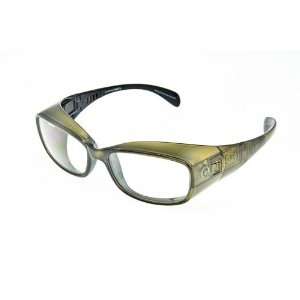  Optx 20/20 Eyedefend Allergy Glasses, Earthtone Green Mist 