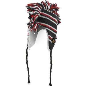   Old Time Hockey Red Mohawk Sherpa Lined Alpine Hat