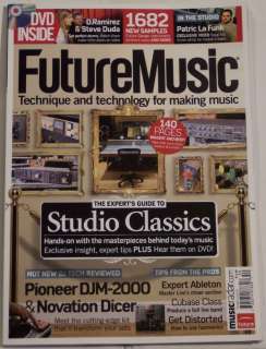 FUTURE MUSIC Studio Classics Free DVD EXPERT GUIDE Sept  
