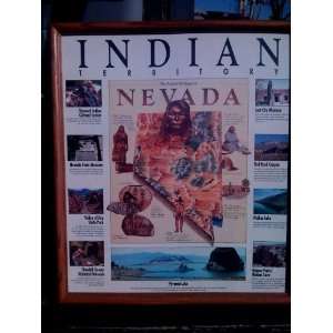  Indian Territory of Nevada Framed Poster 