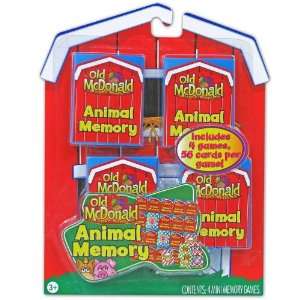    Old McDonald Animal Memory Games Party Supplies Toys & Games