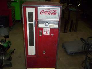 vintage Coca Cola bottle vending soda machine advertising collectible 