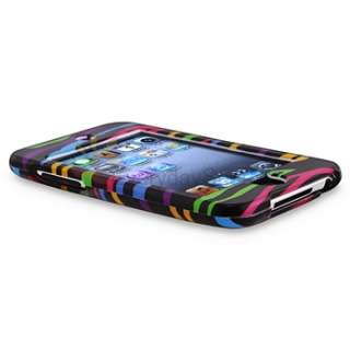   Zebra Black Hard Case Cover for iPod Touch 3rd 2nd Gen 3G 2G  