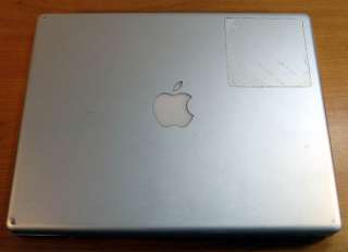 Apple PowerBook G4 Laptop 867mhz 1GB RAM 40GB hdd OS X 10.5 12 A1010 