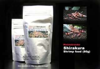 Shirakura Food (L)   Crystal Red Shrimp Cherry Live CRS  