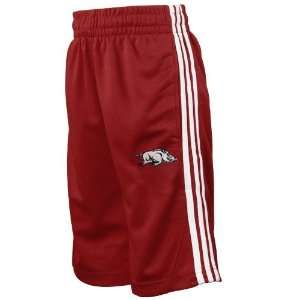  adidas Arkansas Razorbacks Cardinal Youth Basic Shorts 