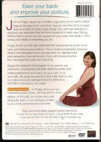 PEGGY CAPPY YOGA For the Rest of Us BACK CARE BASIC DVD  