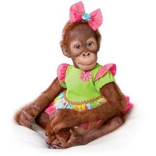   Baby Babu 16 Collectible Orangutan Baby Doll by Ashton Drake