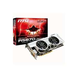  MSI Microstar R5870 Lightning HD 5870 1GB GDDR5 PCIe 2.1 