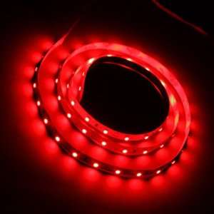    Red 1M 60 LED 3528 SMD Flexible Car DIY Strip Light Automotive