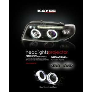    95 97 98 AUDI A4 LED BLACK PROJECTOR HEAD LIGHTS LIGHT Automotive