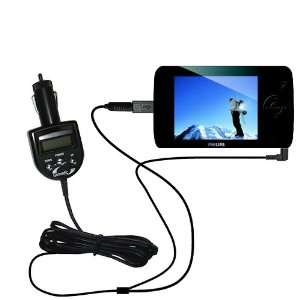 2nd Generation Audio FM Transmitter plus integrated Car Charger for 