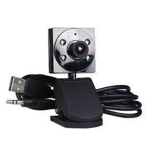  1.3MP USB 2.0 Night Webcam with Clip Electronics